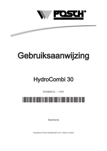 HydroCombi 30 - Posch