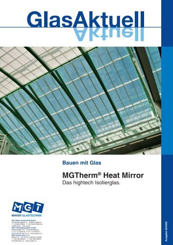 Mgtherm® Heat Mirror