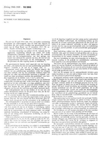 Memorie van toelichting