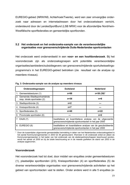 Grenzüberschreitender Sportaustausch in der EUREGIO