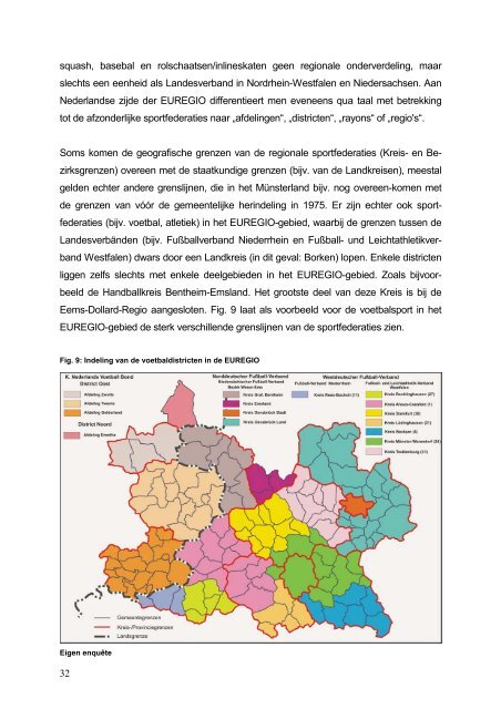 Grenzüberschreitender Sportaustausch in der EUREGIO