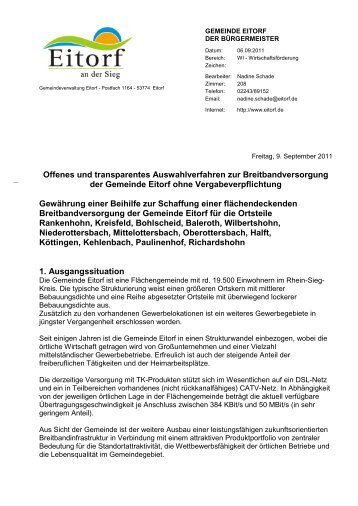 Anschreiben - Breitband.NRW