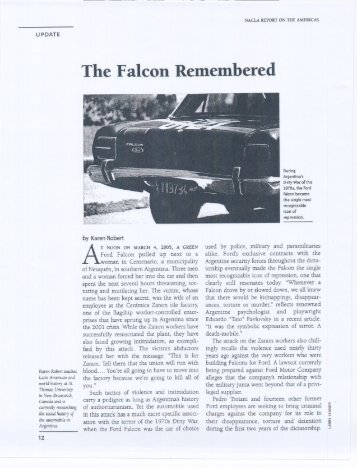 Death Comes in a Ford Falcon - Karen Robert - The American ...