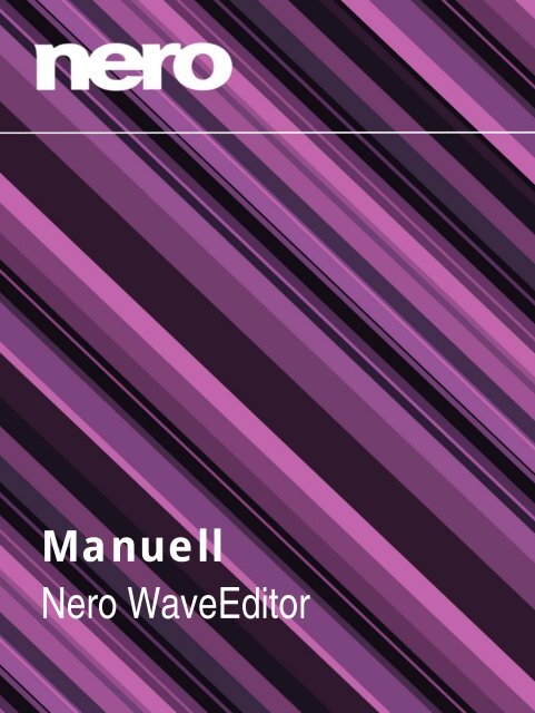 Manuell Nero WaveEditor - FTP - Nero