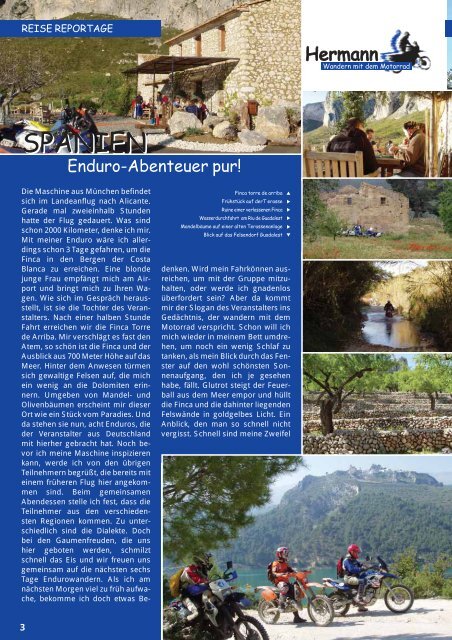 Enduro-Abenteuer pur! - Hermann-Motorrad-Reisen