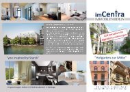 imCentra Immobilien Berlin - Flyer Eigentumswohnungen Berlin-Mitte MISH01