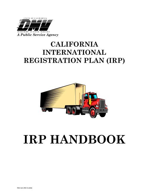 REG 524) ( PDF ) - California Department of Motor Vehicles - State ...