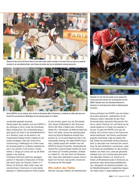 KWPN dressuur- en springfokkers wederom 's werelds beste!