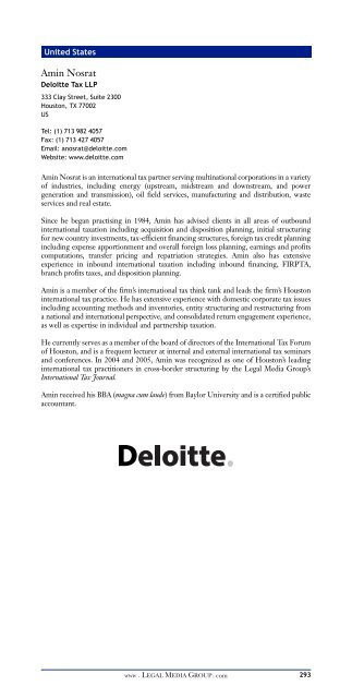 Tax Advisers - Deloitte