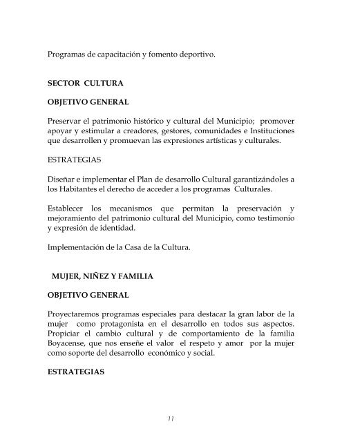 Programa de Gobierno - Tuta - Boyaca - 2008 - ESAP