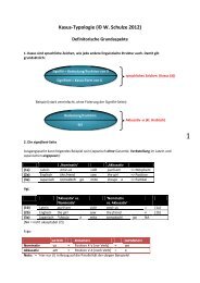 Basale Aspekte der Kasustypologie - Wolfgang Schulze
