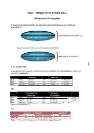 Basale Aspekte der Kasustypologie - Wolfgang Schulze