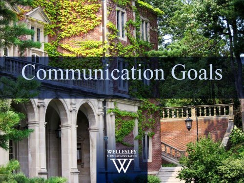 Engaging Your Classmates: - Wellesley College