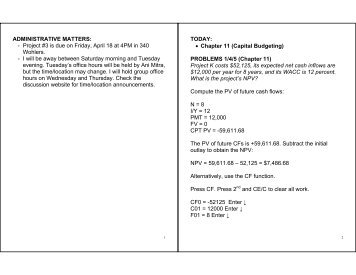 x2 - FIN221 Discussion Notes