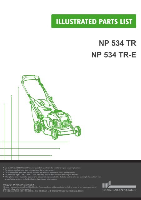 NP 534 TR NP 534 TR-E
