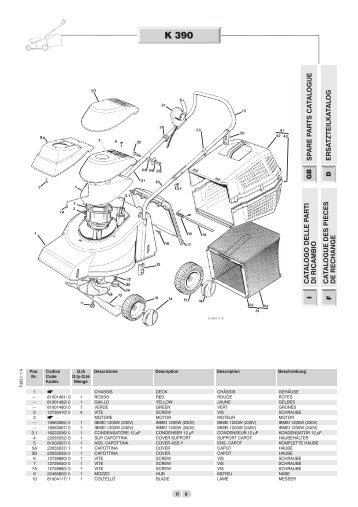 i ca t al ogo delle p arti di ricambio f sp are p arts ca t al ogue ersa ...