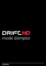 mode d'emploi - Drift Innovation