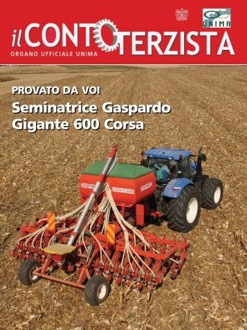 Seminatrice Gaspardo Gigante 600 Corsa - B2B24