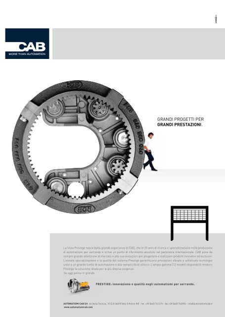 Inserto Automatismi Protezioni Solari - B2B24 - Il Sole 24 Ore