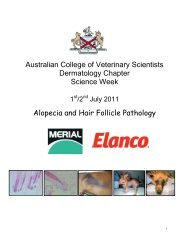 Australian College of Veterinary Scientists Dermatology Chapter ...