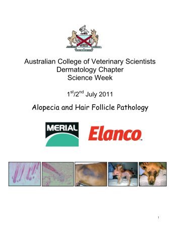 Australian College of Veterinary Scientists Dermatology Chapter ...