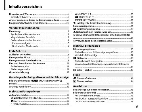 Handbuch FINEPIX JZ300 - Digitalkameras