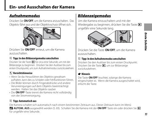 Handbuch FINEPIX JZ300 - Digitalkameras