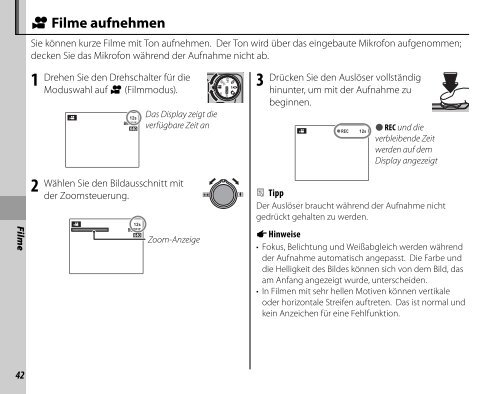 Handbuch FINEPIX JZ300 - Digitalkameras