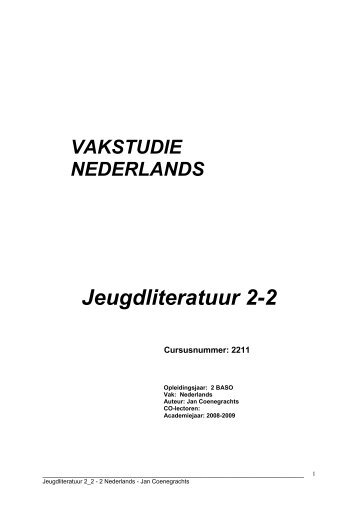 Jeugdliteratuur 2-2 - EveryOneWeb