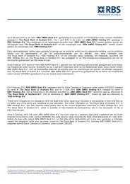 The Royal Bank Of Scotland Nv Previously Named Abn Amro