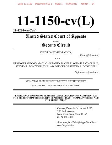 United States Court of Appeals Second Circuit - Letters Blogatory