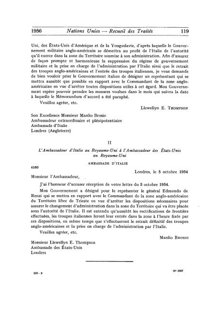 Treaty Series Recueil des Traites - United Nations Treaty Collection