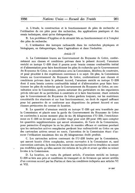 Treaty Series Recueil des Traites - United Nations Treaty Collection