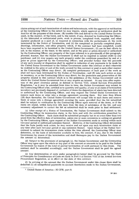 Treaty Series Recueil des Traites - United Nations Treaty Collection