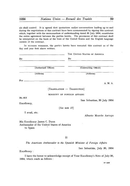 Treaty Series Recueil des Traites - United Nations Treaty Collection