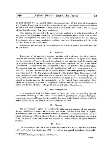 Treaty Series Recueil des Traites - United Nations Treaty Collection