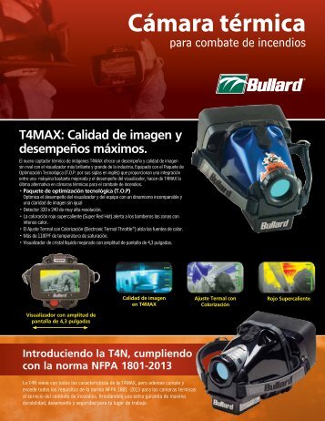 Thermal Imaging Fire and Rescue Face Protection Cámara ... - Bullard