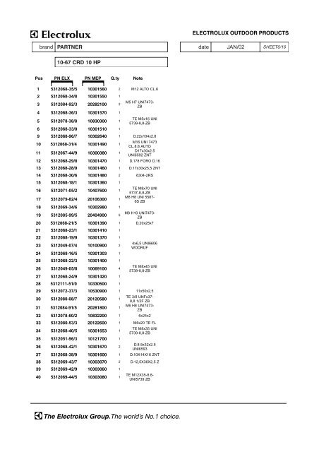 IPL, Partner, P10-67CRD, 953878113, 2002-01, Tractor