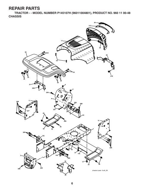 IPL, Partner, P145-107H, 96011004801, 2005-03, Tractor