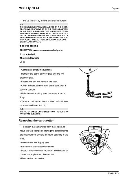 Piaggio Fly 4T servicemanual - Scootergrisen