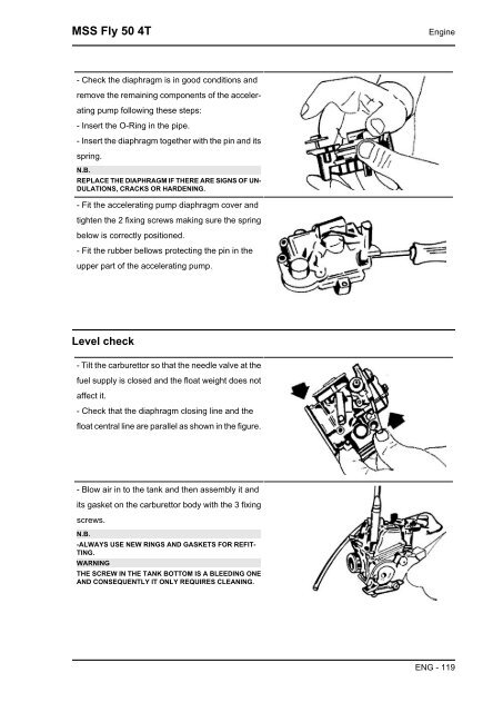 Piaggio Fly 4T servicemanual - Scootergrisen