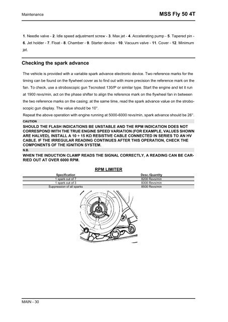 Piaggio Fly 4T servicemanual - Scootergrisen