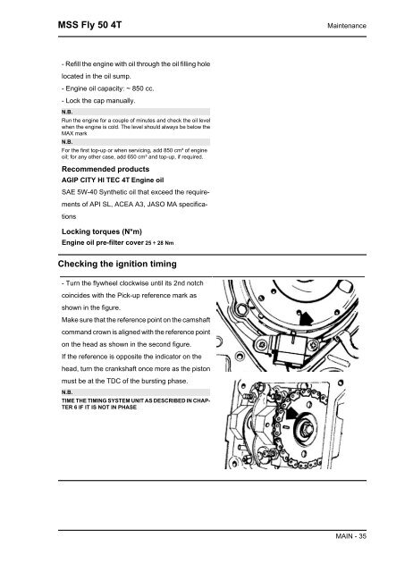 Piaggio Fly 4T servicemanual - Scootergrisen