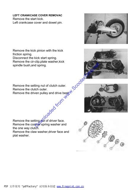 CPI JR 50/90 servicemanual - Scootergrisen