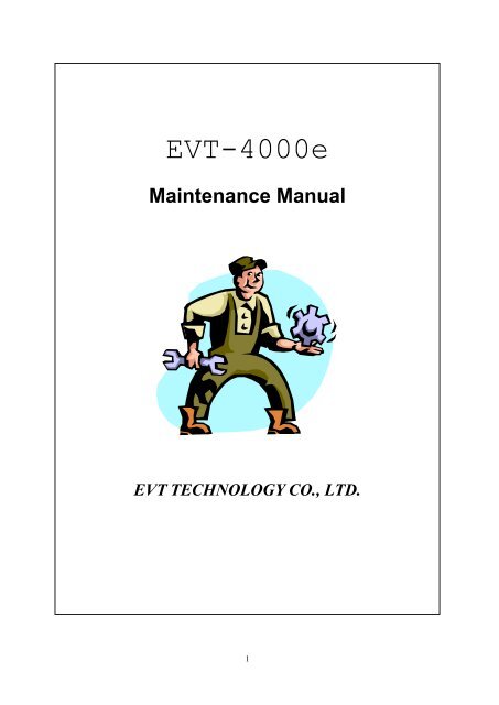 EVT 4000e servicemanual - Scootergrisen