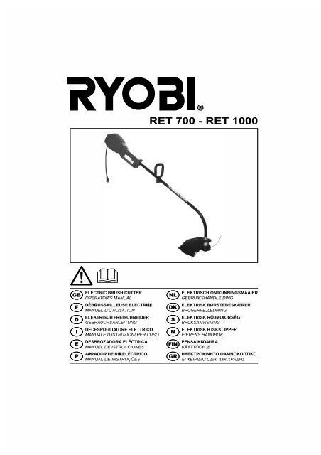 RET 700 - RET 1000 - Ryobi