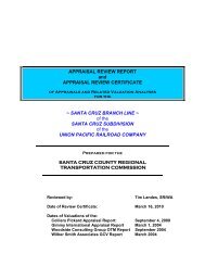 Appraisal Review Report - SCCRTC