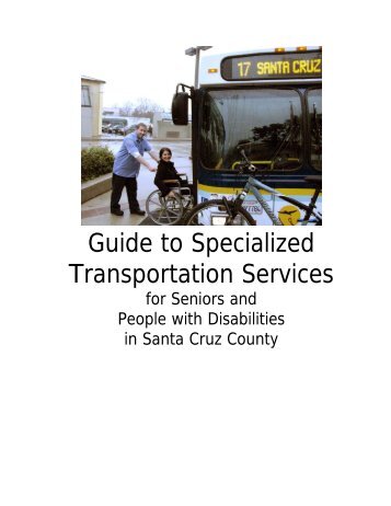 Guide to Specialized Transportation Services - SCCRTC