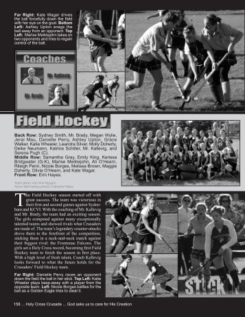 Girls Field Hockey and Cross Country 2008