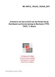 PK Mechelen 0000 - Zoeken in het Rijksarchief in België